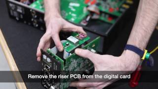 Neve 1073 DPX Digital Card Installation [upl. by Flemings]