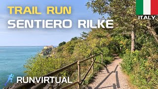 Run in Italy Rilke Trail 4K 60 FPS [upl. by Florentia]