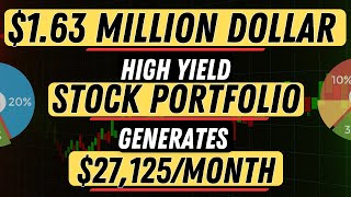 My 163 Million Stock Portfolio Unveiled  27125Month Passive Income  Monthly UPDATE 40 [upl. by Amikan]