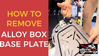 How to remove alloy topbox baseplate [upl. by Eniamrehs]