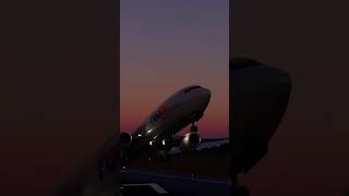 Epic FedEx Boeing 737800 Cargo Flight in MSFS 2020  Cinematic shorts aviation avgeek [upl. by Avin923]