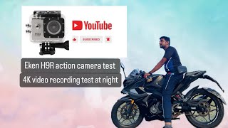 Test Eken h9r 4k action Camera [upl. by Cynth]