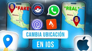 Como Cambiar UBICACIÓN GPS en iPhone 📍📱¡MUY FÁCIL  iToolab AnyGo [upl. by Ahsitaf]