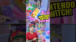 ¡La garra de Nintendo Switch 😱 clawmachine maquinadepeluches nintendoswitch [upl. by Annoya]