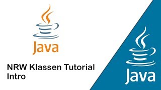 Java Tutorial  NRW Abitur Klassen  Intro [upl. by Tdnarb]