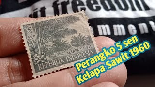 Perangkostamp 5 sen Kelapa Sawit 1960 [upl. by Mixie707]