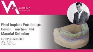 Fixed Implant Prosthetics Design Function and Material Selection [upl. by Notsnarc]