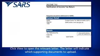 SARS eFiling  How to Submit Documents [upl. by Siuqramed]