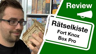 Review  Fort Knox Box Pro ESCWELT 2022  Coole Rätselbox [upl. by Laamak]