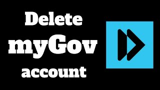 how to delete myGov account  how to close my Gov account [upl. by Petes]