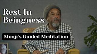 MOOJI  Rest in Beingness A Guided Meditation with Sticks [upl. by Leehar]