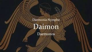 Daimon Daemonos Himno órfico no73 Daemonia Nymphe subesp [upl. by Ogilvy]