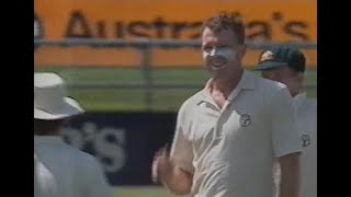 ARCHIVE MINI  Billy the kid Craig McDermott cleans up India with 5 wickets 1st Test Gabba 199192 [upl. by Paley]