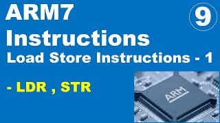 ARM Instruction Set  Single Register Load Store Instructions LDR STR [upl. by Pallaten]