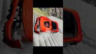 Cars Vs Stairs BeamNGDrive  Crash Beam beamngdrive [upl. by Anomar521]