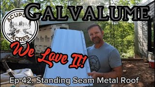 Ep 42 Standing Seam Metal Roof MetalMaxRoofingSiding [upl. by Klement]