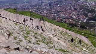 TURKEY Theater of Pergamon Bergama Acropolis [upl. by Katzen]