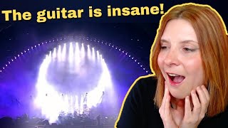 PINK FLOYD  Comfortably Numb Pulse concert performance 1994  Millennial Reacts [upl. by Polash]