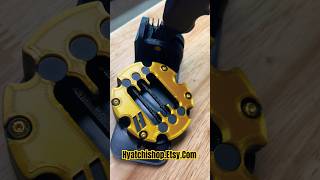 Logitech G923 Gold Handbrake and H Shifter mod g29 hyatchi g923 simracing [upl. by Nettie229]