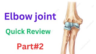 Elbow joint Hypomobility Part2 Elbow joint pathologies [upl. by Norvun]