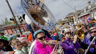 WATCH  Mardi Gras 2024 Celebrations in New Orleans [upl. by Annadroj]