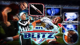 NEVER PLAYED A MORE CHEATING GAME— NFL BLITZ [upl. by Dominus]