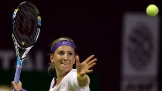 2013 Qatar Total Open Day 4 WTA Highlights [upl. by Seagrave511]