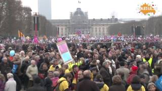 Manif pour tous 13 janvier Paris [upl. by Ahsead542]