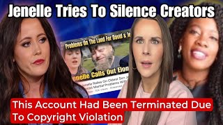 Jenelle Eason Tries To Silence YouTube Creators That She Does Not Like By Striking Their Content [upl. by Ykciv928]