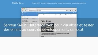 MailDev Serveur SMTP tester vos emails en local [upl. by Okir]