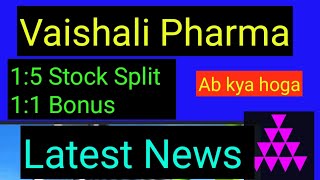 Vaishali Pharma Latest News [upl. by Lacey]