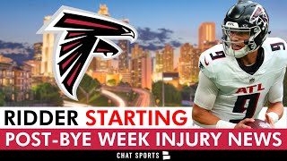 Falcons Announce Desmond Ridder As The Starter Reaction  Injury News After The Bye  Falcons News [upl. by Aillil642]