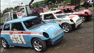 Bilge Brigade banger race a trio of Minis  Grimley B2B [upl. by Stedmann544]