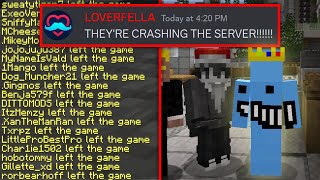 Destroying a YouTubers Paytowin Minecraft Server [upl. by Ahseet470]