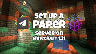 Easy Minecraft 121 PaperPurpur Server Setup for Plugins [upl. by Rimaj193]