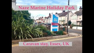 Caravan stay at Naze Marine Holiday park Parkdean Resort Essex England UK [upl. by Nyleuqcaj]