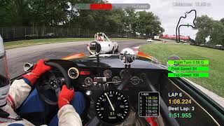 SVRA Mid Ohio Vintage Grand Prix Kastner Cup 2020 Saturday Feature Race [upl. by Martino]