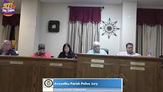 Avoyelles Parish Police Jury Monthly Meeting [upl. by Noach449]