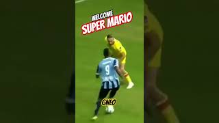 Bentornato mariobalotelli gneo calcio seriea genova viralshort skills supermario [upl. by Ariel]