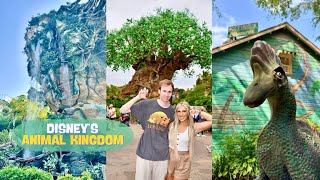 Disneys Animal Kingdom Park Day  Flight of Passage Dinosaur Rides amp Safari Adventure 🦁🎢 [upl. by Ehrenberg]