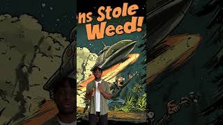 Aliens Stole My Weed Funny Alien T Shirt [upl. by Maltzman]