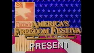 1991 Provo Freedom Festival Grand Parade footage partial [upl. by Alemrac124]