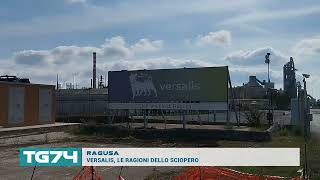 RAGUSA  VERSALIS LE RAGIONI DELLO SCIOPERO [upl. by Bartley]