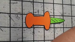 Instructions for cutting and pasting to create a super easy wall pin [upl. by Liam]