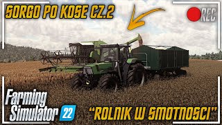 🚜ŻNIWA SORGA😊NA USŁUGACH🎥CZ2 ROZWOJOWE GOSPODARSTWO ROLNE😉8🔥FS22 [upl. by Maram]