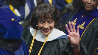 Howard University’s Phylicia Rashad prepares to step down [upl. by Ahtelat348]