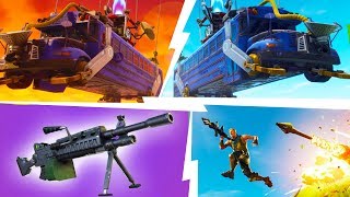 NEW 50v50 MODE AND LMG GAMEPLAY  Fortnite Battle Royale [upl. by Ailuj]