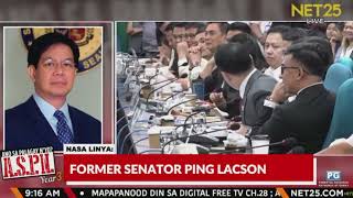 PING LACSON on Budget Pastor Quiboloy Guo and PhilHealth Issues Interview on NET25 [upl. by Carr]