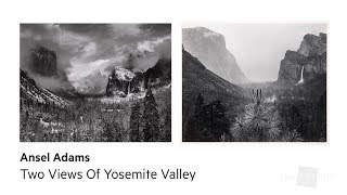 Ansel Adams Two Views Of Yosemite [upl. by Swift]