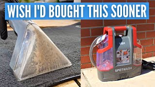 Cheap and Compact Vax SpotWash  Interior Car Cleaning Demo and Review [upl. by Enelam]